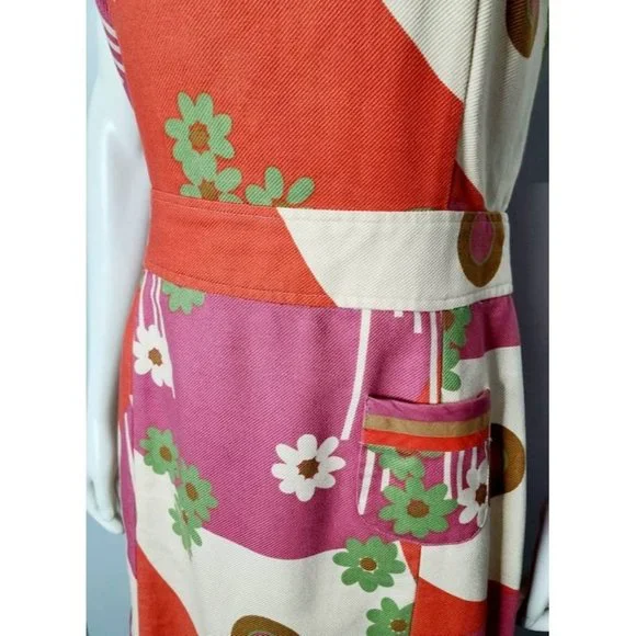 Vintage Marc Jacobs Dress, 90s/Y2K, Mod Dress, Floral, Size Small to Medium - Picture 5 of 10